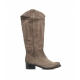 Western boots marrone