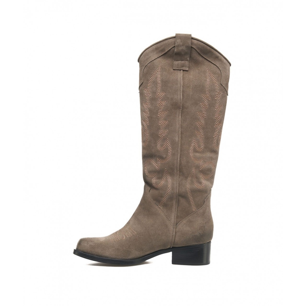 Western boots marrone