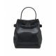 Bucket bag nero