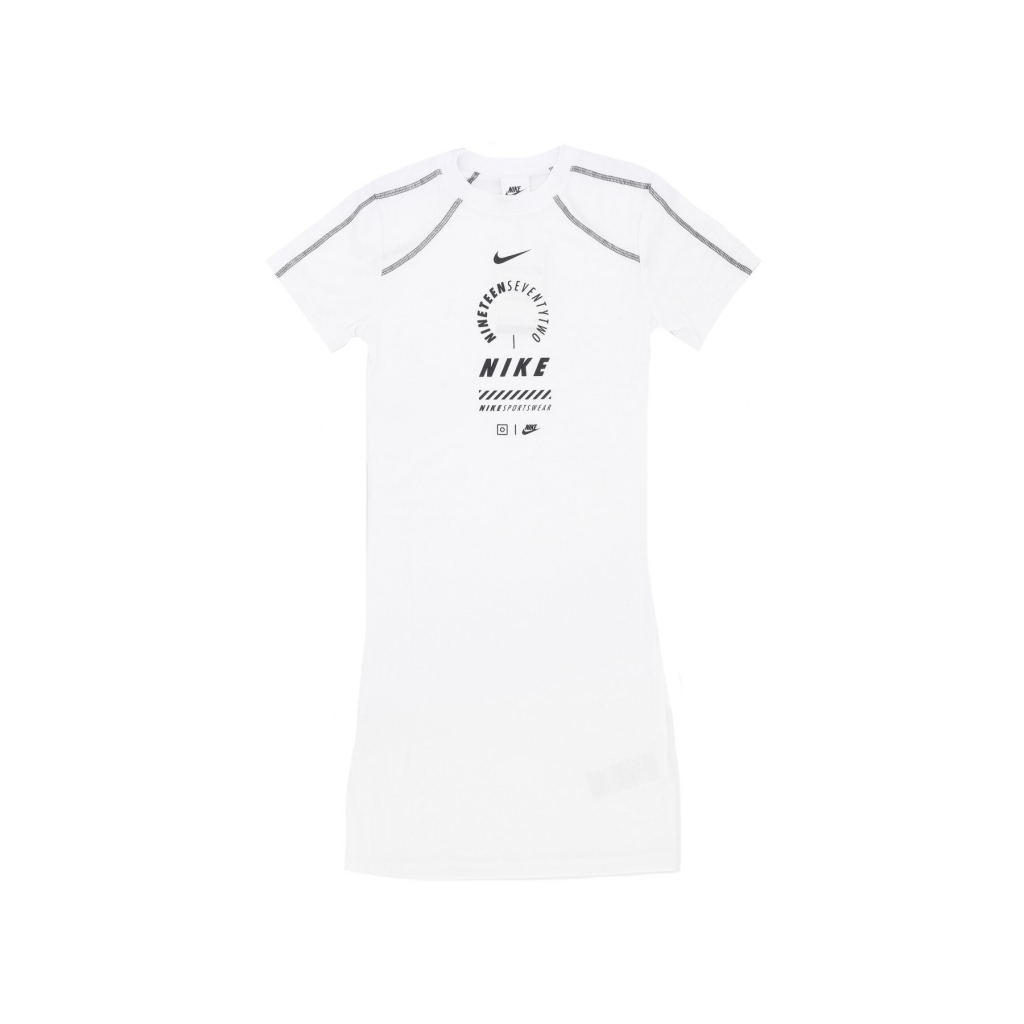 vestito donna w sportswear femme dress WHITE