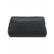 Mini borsa a mano in nappa nero