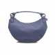 Mini borsa Dumpling azzurro