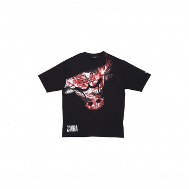 maglietta uomo nba all over print infill os tee chibul BLACK/FRONT DOOR RED