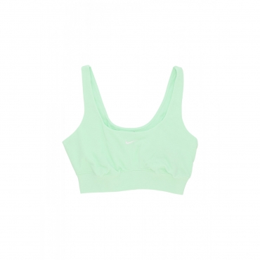 top donna w sportswear chill terry cropped tank VAPOR GREEN/SAIL