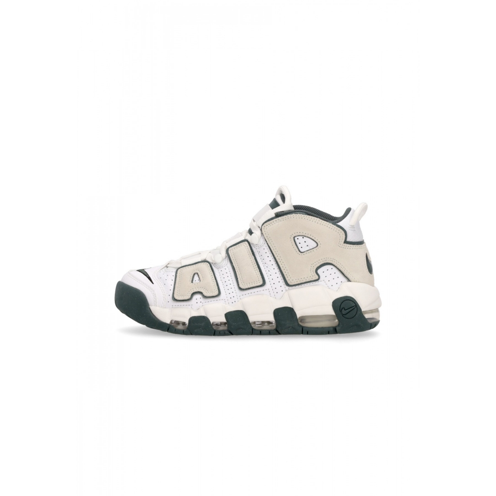 scarpa alta uomo air more uptempo 96 WHITE/SEA GLASS/VINTAGE GREEN