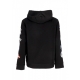 felpa cappuccio uomo mlb fundamental pullover hoodie neyyan BLACK/STONE GREY