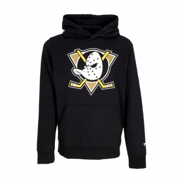 felpa cappuccio uomo nhl primary logo graphic hoodie anaduc BLACK