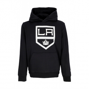 felpa cappuccio uomo nhl primary logo graphic hoodie loskin BLACK