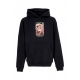 felpa cappuccio uomo colossal dirty p hoodie x attack on titan BLACK