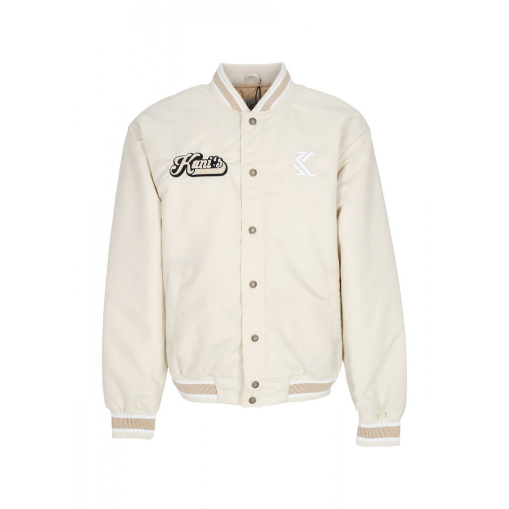 giubbotto bomber uomo og diner bowling jacket OFF WHITE