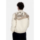 giubbotto bomber uomo og diner bowling jacket OFF WHITE