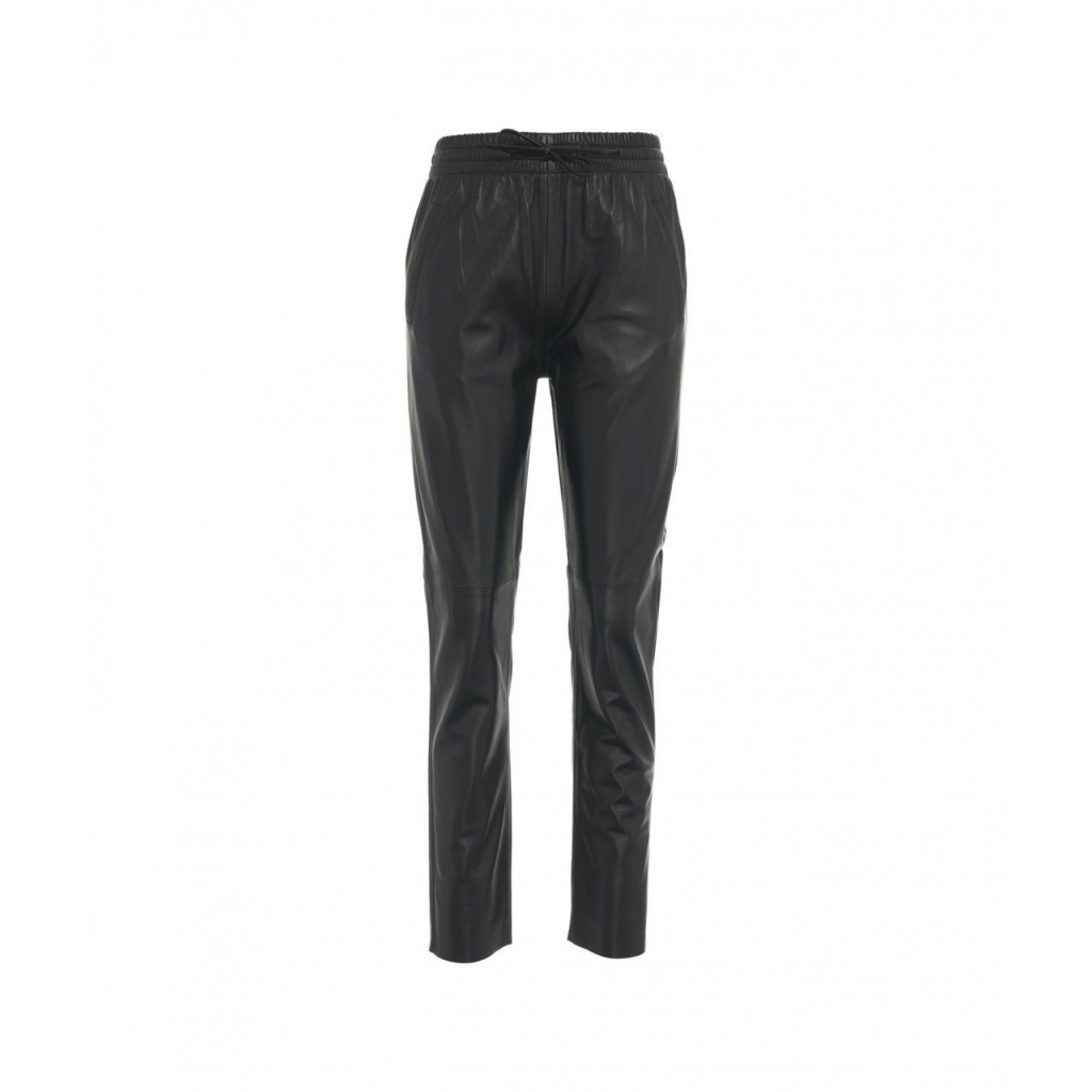 Pantalone in pelle Gift nero