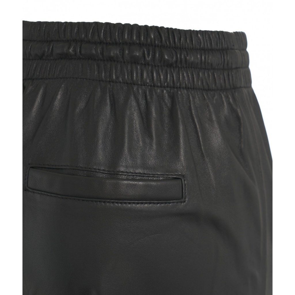 Pantalone in pelle Gift nero