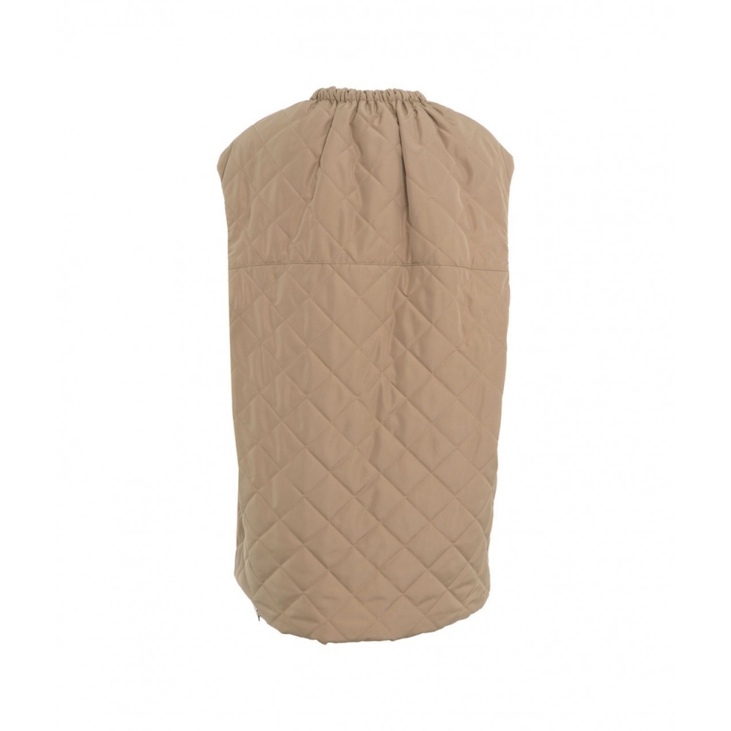 Gilet trapuntato beige