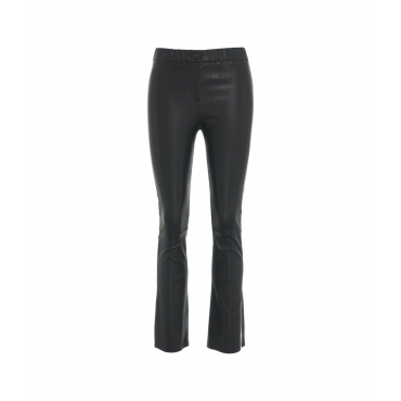 Jegging in Leder Freya Schwarz