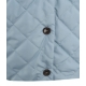 Gilet trapuntato azzurro