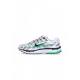 scarpa bassa uomo p-6000 WHITE/BLACK/METALLIC SILVER/SPRING GREEN