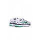 scarpa bassa uomo p-6000 WHITE/BLACK/METALLIC SILVER/SPRING GREEN