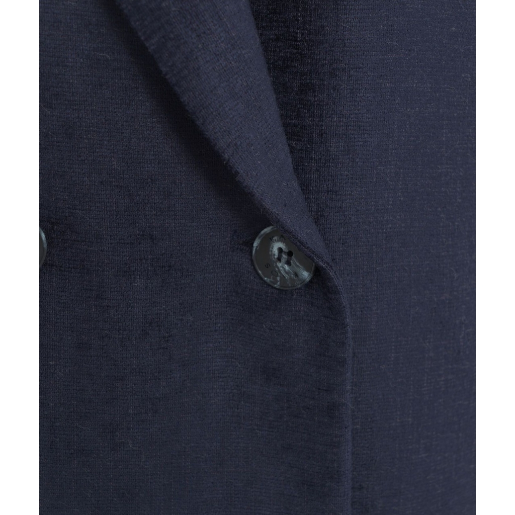 Blazer doppiopetto blu scuro