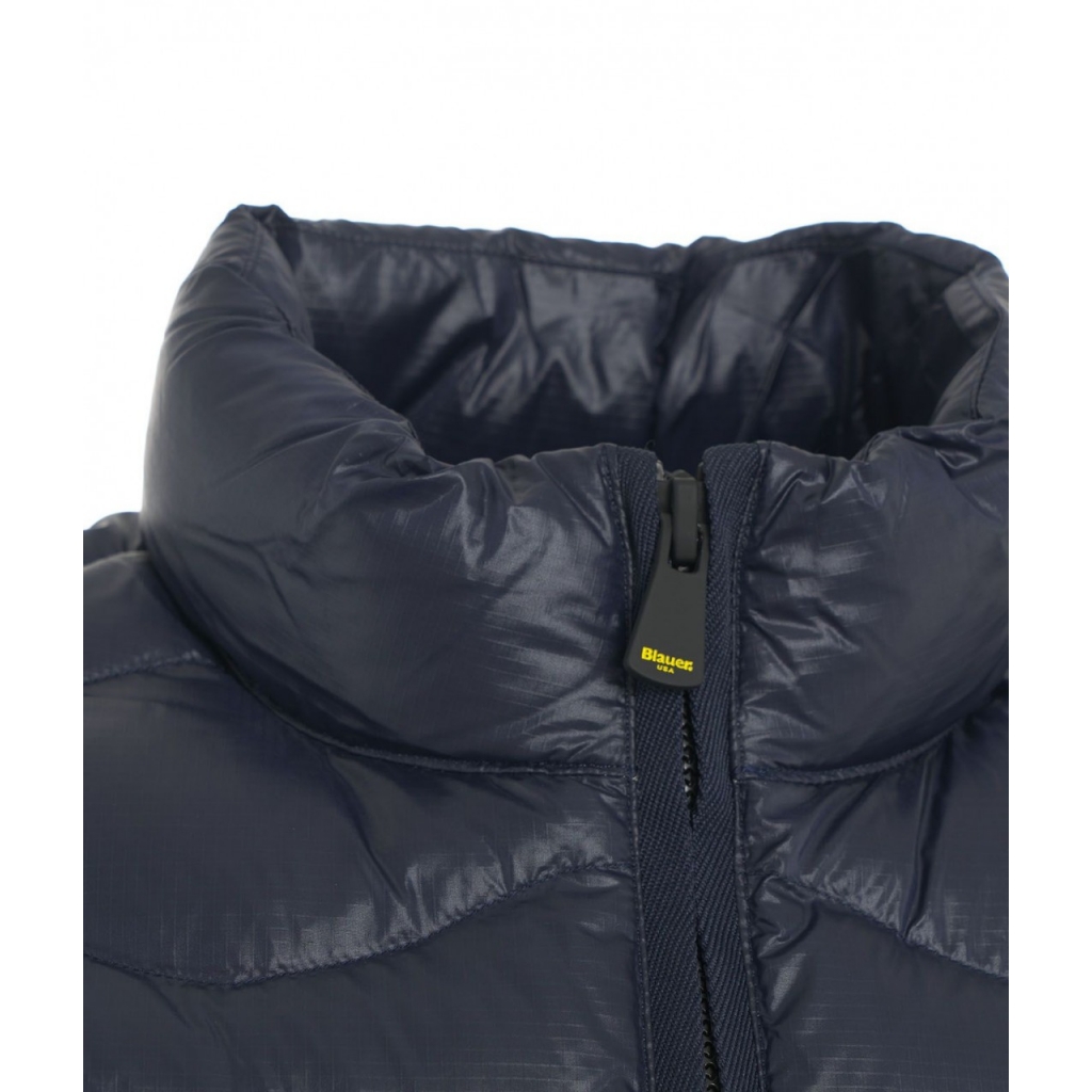 Gilet trapuntato blu