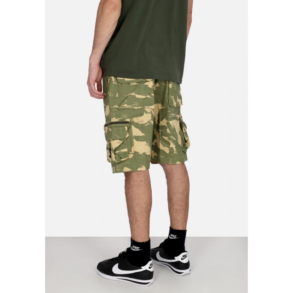 pantalone corto uomo cargo shorts CAMO