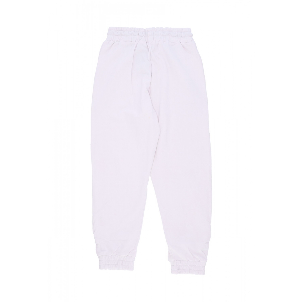 pantalone tuta leggero uomo graffiti patch joggers WHITE