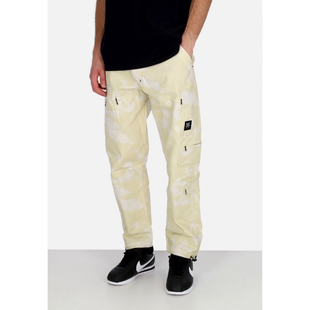 pantalone lungo uomo hidden cargo pants OFF WHITE/CAMO