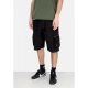 pantalone corto uomo cargo shorts BLACK