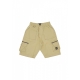 pantalone corto uomo cargo shorts SAND