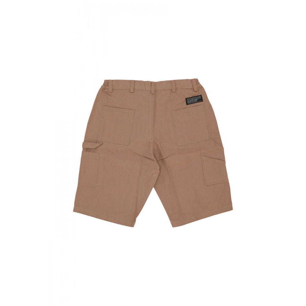 pantalone corto uomo worker shorts BROWN