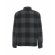 Alaskan Wool Check Overshirt grigio