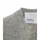 Abito in maglia grigio