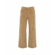 Pantaloni Elsa in velluto a coste beige