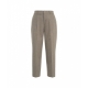 Pantalone in lana vergine Daisy beige