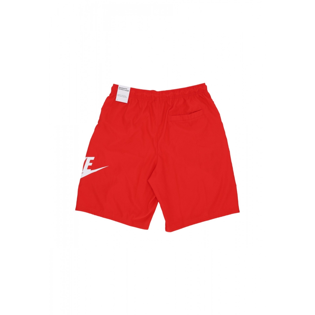 pantaloncino uomo club woven short UNIVERSITY RED/WHITE