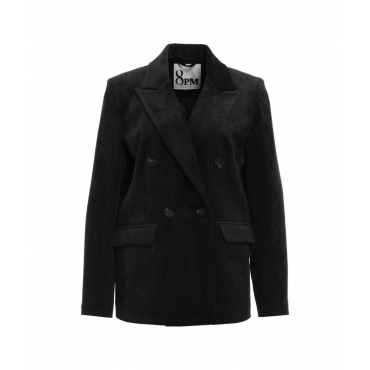 Blazer in velluto a coste Lafayette nero