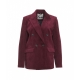 Blazer in velluto a coste Lafayette bordeaux