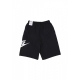 pantaloncino uomo club woven short BLACK/WHITE