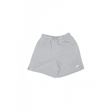 pantaloncino tipo basket uomo club flow mesh short LT SMOKE GREY/WHITE