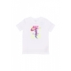 maglietta ragazzo sportswear create 12 gecko tee WHITE