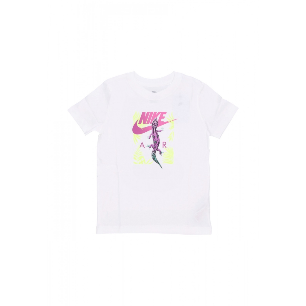 maglietta ragazzo sportswear create 12 gecko tee WHITE