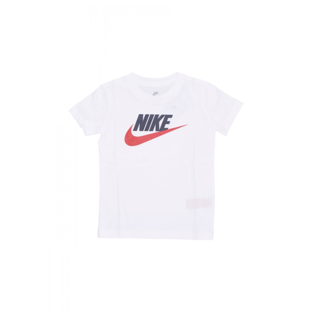 maglietta ragazzo sportswear futura tee WHITE