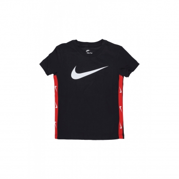 maglietta ragazzo sportswear club+ poly tee BLACK