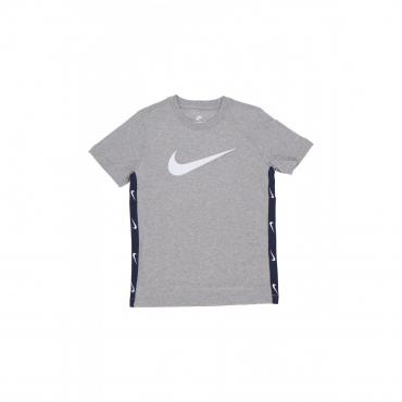 maglietta ragazzo sportswear club+ poly tee DK GREY HEATHER