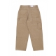 pantalone lungo uomo carpenter canvas pant KHAKI