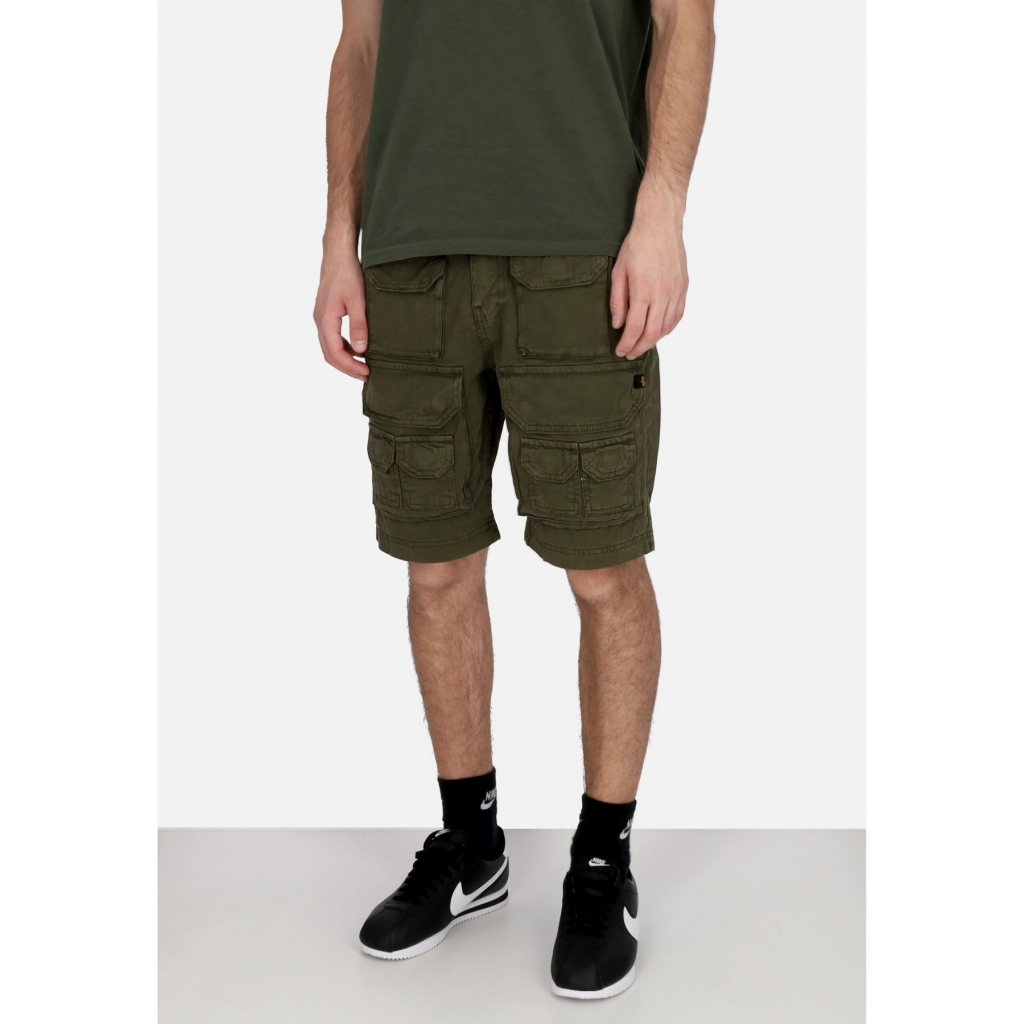 pantalone corto uomo battle short DARK OLIVE