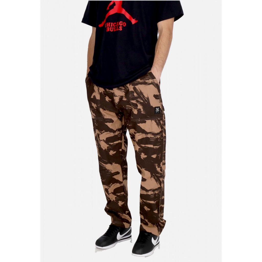 pantalone lungo uomo worker pants BROWN/CAMO