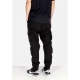 pantalone lungo uomo cargo joggers BLACK