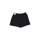 pantaloncino tipo basket uomo club flow mesh short BLACK/WHITE