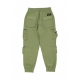 pantalone lungo uomo cargo joggers MILITARY GREEN